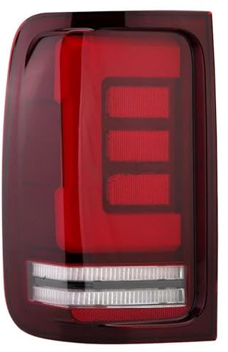 Generisch Rückleuchten Rückleuchten Rücklicht Blinker Signalleuchte Stopp Parkbremsleuchte Fahrscheinwerfer Rückfahrscheinwerfer Für VW Für Amarok V6 2008-2022(Red Left)