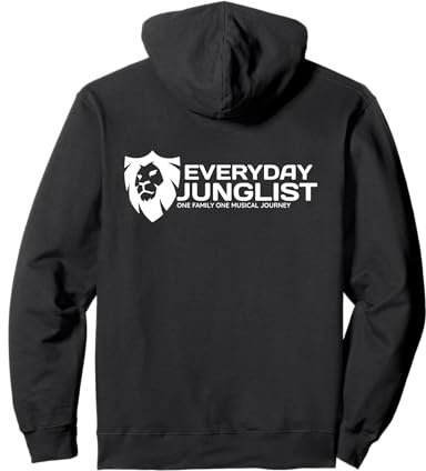 Junglist DnB Drum und Bass Pullover Hoodie