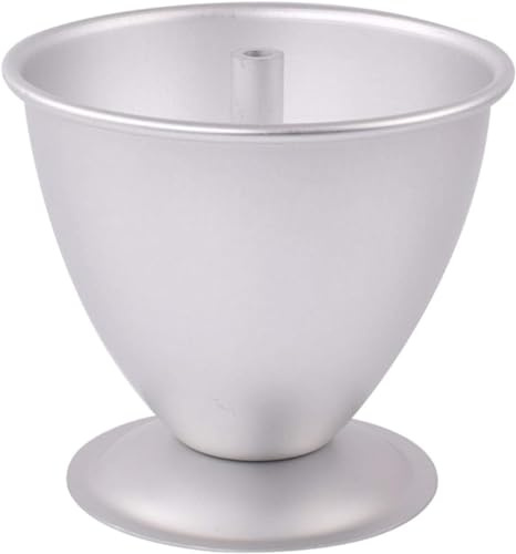 FengQingHuaGG Doll Cake Tin,Semicircle Princess Doll Shape Aluminum Cake Tin,Decoration Baking Mold Tools (7inch)