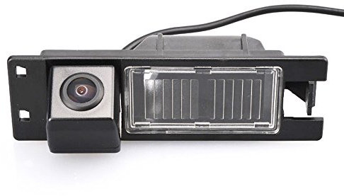 Mit 8 LED Super Nachtsicht Auto Rückfahrkamera verbesserte Einparkhilfe 170° Weitwinkel Wasserdicht HD, Ersatz für Opel Astra H J Corsa Meriva Vectra Zafira Insignia FIAT Grande Buick Regal