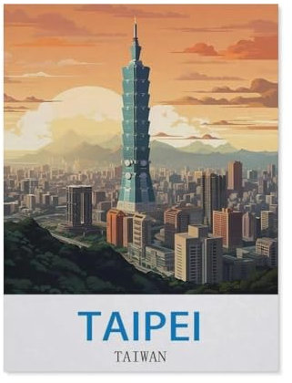 1000Pcs，Taipeh, Taiwan，Erwachsenen Dekompression Spiel Puzzle Studenten Spielzeug Für Kinder Weihnachten Geburtstagsgeschenke（75x50cm）-CM51