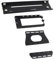 Yunseity Vertical GPU -Mount, Iron -VGA movable Adjustable GPU Holder PCI E 3.0 X16 for ATX PC Cover (26 * 6.2 * 12.8 cm)