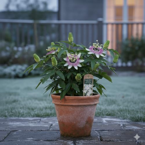 Passiflora 'Victoria' Passionsblume, Frostharte Pflanze, 30-50cm