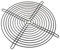 KOLINK Grille Pour Ventilateur PC 200mm - Protection Efficace du Ventilateur en Acier - Grille Ordinateur - Noir