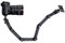 Infuu Holders Kamera-Wand-Halterung 60cm Camcorder Fotostativ CCTV Metall Kugelkopf neigbar drehbar 041-W
