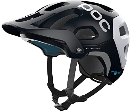 POC Unisex-Adult Tectal Race SPIN Helm, Uranium black/Hydrogen white, XL-XXL (59-62cm)