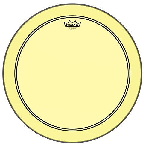 Remo Schlagzeugfell Colortone Powerstroke 3 Clear Gelb – 18″ – P3-1318-CT-YE