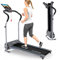 KINETIC SPORTS Laufband klappbar KST1900FX mit 750 Watt Elektromotor, LCD-Display, Trainingscomputer mit 3 Programmen, GEH- und Lauftraining, stufenlos einstellbar bis 10 km/h, kompakt verstaubar