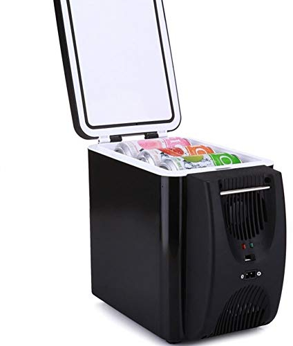 MiduoHu Frigorifero Elettrico for Auto Raffreddatore/congelatore a compressore Mini Portatile da 6 Litri con Funzione di Raffreddamento e Riscaldamento for Auto, Viaggi
