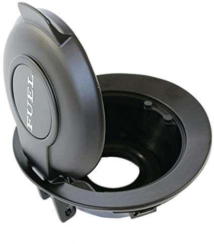 Kraftstofftankdeckel, Brenngastür Vapor Edition Mattschwarz Passend für Dodge Challenger 2008-2019 Tankklappe 68250120AA
