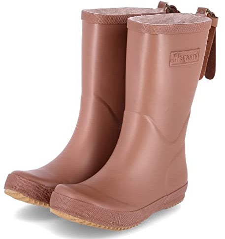 Bisgaard Unisex Kinder Basic Rubber Rain Boot, Old Rose, 29 EU