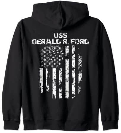 USS Gerald R. Ford Veteran Kapuzenjacke