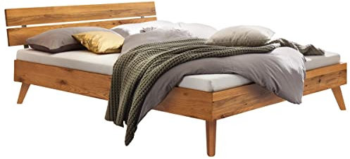 Hasena Trento Bett Ortona Wildeiche Natur 120x200