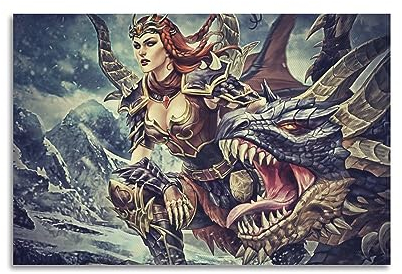 VZRSQZK Poster des Spiels SMITE Poster, dekoratives Gemälde, Leinwand-Wandposter und Kunstdruck, modernes Familienschlafzimmer-Dekor-Poster, 20 x 30 cm