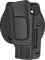 Glock19 Paddelholster, OWB Holster für Glock 19 23 32 Gen 1,2,3,4,5 Militärisches Retention Paddle Holster Taktisches Pistolenholster, Rechtshänder, Polymerholster, Antolock freigegeben/Zeigefinger