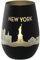 Goodtimes Windlicht New York Skyline (Schwarz & Silber)