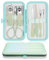 DUAIU 7 Stück Maniküre Set Professionelle Nagelknipser Maniküre Pediküre Kit Edelstahl Nagelpflege Werkzeuge Grooming Kits für Frauen Wen mit Storage Travel Case