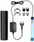 SWAWIS 5W UV Klärer Aquarium, 220V UV Licht Sterilisator für Aquarium mit Saugnapf und Abdeckkappe, Zuhause UV Sterilisator Lampe für Unterwasser-Sterilisation Algenentfernung Desodorierung