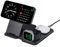 URBAN ARMOR GEAR SRGE - Caricabatterie da viaggio pieghevole 3 in 1 (iPhone/AirPods, Apple Watch, caricatore wireless magnetico, con custodia, cavo USB-C a USB-C/adattatore di alimentazione