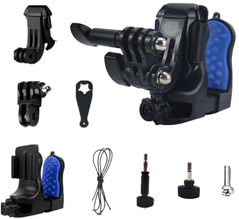 Vgvgaj Helmets Camera Mount - Chin Mount Stable Action Camera Helmets Mount,Dirt Bikes Accessories, Camera Mounts & Clamps for Riding, Outdoor Sports