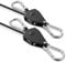 VIPARSPECTRA Verstellbar Seilspanner, 1-Paar 1/8 Schwerlastig Spanngurte mit Ratsche und Haken, Seilratsche für Hängen Pflanzen/Grow Lampe und Befestigung Sonnensegel vielfältigem In/Outdoor-Einsatz