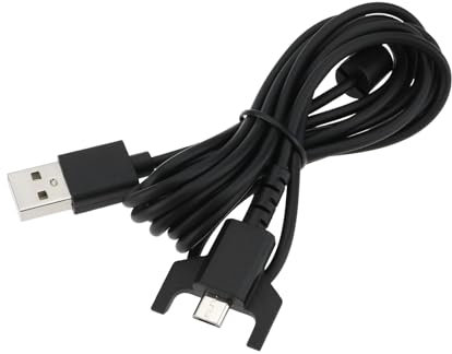 VGOL 1 Stück USB-Ladekabel 2m Kompatibel mit Logitech G403 G703 G900 G903 G Pro Drahtlose Maus G560 Lautsprecher