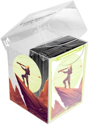 Ultra PRO Edge of Eternities 100ct Deck Protector Sleeves in Clear Box Key Character Mythic for Magic: The Gathering