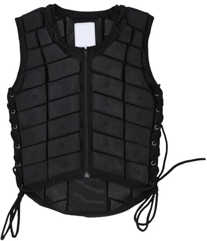 POENVFPO Giras para Niñas Equipo de Chaleco Protector Ecuestre, Unisex Cómodo y Cómodo Tablero (XS)