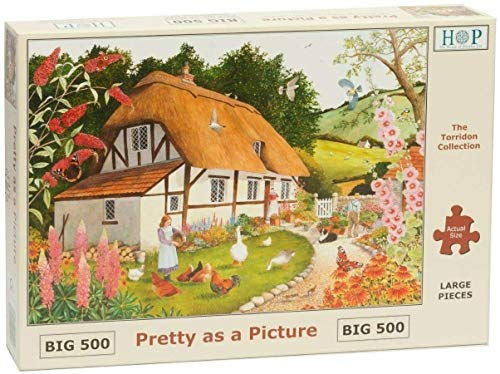 The House of Puzzles - Großes 500-teiliges Puzzle – hübsch wie ein Bild