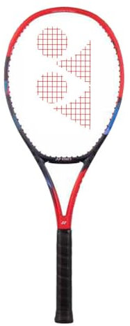 Yonex Vcore 95 (310G) Scarlet unbesaitet 310 g Tennisschläger Wettkampfschläger Rot – Blau 4
