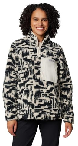 Columbia West Bend II, Maglione da Donna con Cerniera a 1/4