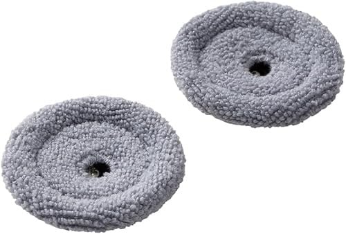 roborock 2 Pack Side Mop Cloths for S8 MaxV Ultra Robot Vacuum Cleaner, Washable Edge Mop Replacement Accessories