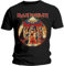 Rockoff Trade Men's Iron Maiden Powerslave Lightning Circle T-Shirt, Black, Medium