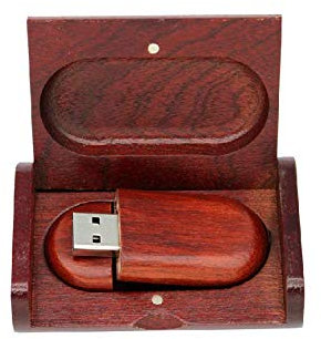 Anloter USB-Stick aus Holz, 64 GB, 2.0