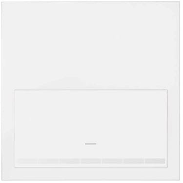 Simon 10020113-230 placa de pared y cubierta de interruptor Blanco