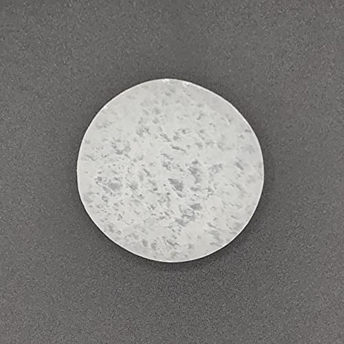 Selenite Charging Round Disk Crystal Charging Plate Selenite Slice Charging Plate Charge Crystals (10 cm)