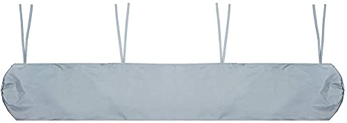 JQDZX Markisen-Schutzhülle für Markisen, Markisenabdeckung Wasserdicht, Sonnenschutz, Abdeckhaube Aufbewahrungstasche, für Outdoor, Garten (Gray,5M)