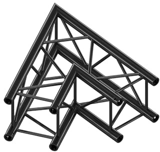 Milos Pro-30 Square G Truss - Corner - Heavy Duty QCVU20-60° corner - heavy duty - black - G