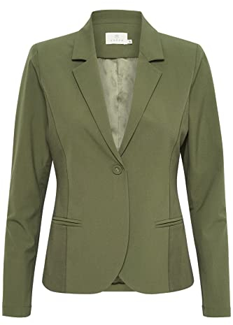 KAFFE Blazer Jillian Damen Blazer Jillian Klassisch Business Langarm 42, Grape Leaf 42