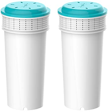 Aqua Crest AQK-C28 Water Filter Cartridges Compatible with Tommee Tippee® Prep Machine, Reduce PFAS, PFOA/PFOS (2 Packs)