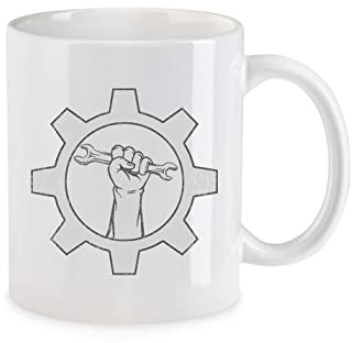 Urban Backwoods Workers Fist Tasse Mit Spruch Kaffeetasse