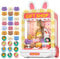 Aiqi 30 PCS Claw Machine for Kids, Mini Vending Machine with Lights Sound, Electronic Prize Dispenser for Kids Girl Ages 3-6, Claw Toys Game Gifts for 3 4 5 6 7 8 Years Old Girls
