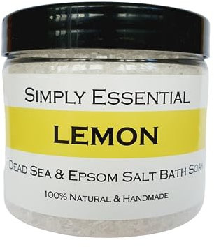 Simply Essential Lemon Dead Sea & Epsom Bath Salts Body & Foot soak 225g