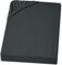 Carpe Sonno Warmes Biber Spannbettlaken 90x200cm Anthrazit [Made in Germany] 15 bis 25cm Steghöhe - mit Gummizug | Flanell Bettlaken | Winter Spannbetttücher flauschig | Biber Bettlaken Dicker Stoff