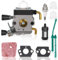 Vergasersatz für STIHL C1Q-S97 FS38 FS55R FS55 FS45 FS46 KM55R HL45 HS45 FS45L FS45C FS46C FS55C FS55RC FC55 Kompletter Satz Vergaserzubehör im Lieferumfang enthalten