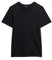 Superdry Herren T-Shirt aus Flammgarn mit V-Ausschnitt Schwarz XL