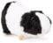 Zappi Co 100 % recyceltes schwarz-weißes Meerschweinchen-Plüschtier (15 cm Länge) – gefüllt, weich, kuschelig, umweltfreundlich für Neugeborene