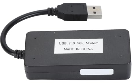 Externe Hardware, USB 56K Externes DFÜ Fax, Datenmodem, Zwei RJ11 Anschlüsse, Unterstützen Anrufer ID, Computer, Laptop, Faxmodem für Windows für Linux