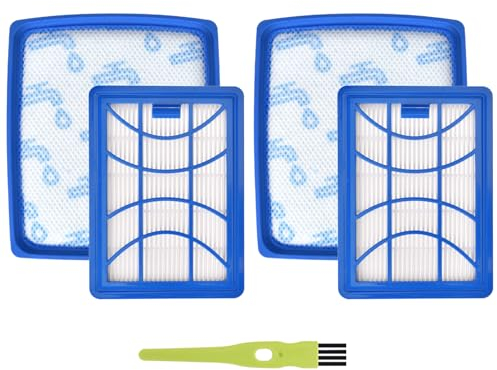Set di 2 filtri di ricambio per Philips FC9729/09 FC9741/09 FC9742/09 FC9743/09 FC9744/09 FC9745/09 FC9746/09 PowerPro Expert ricambio per aspirapolvere filtro CP0617