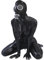 Kangxinsheng Latex Cosplay Gasmaske,Vollgesichts Steampunk Maske für Männer und Frauen,Gummi Halloween Spielmasken Maskerade Kostüme Clubwear (XXL)